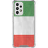 Italy Flag Distressed Galaxy A53 5G Clear Case